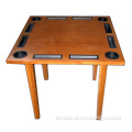 high quality wooden domino table